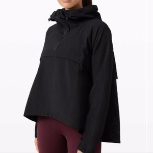 New! Lululemon Black Seek Vistas Jacket 1/2 Zip